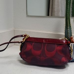 Coach wristlet purse